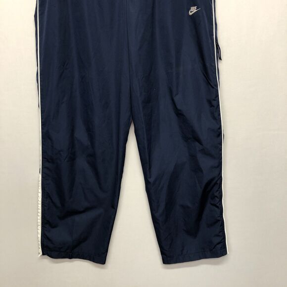 Vintage Nike Men Drawstring Pull On Mesh Lined Track Pants Size XXL Blue M163 -5 - Picture 15 of 16